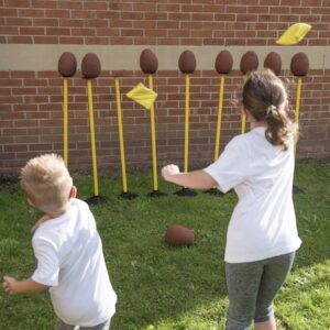 Sports Day ideas Coconut shy target challenge