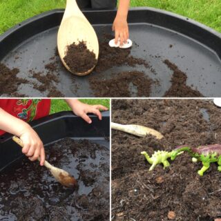 Using Tuff Trays in your Early Years Setting