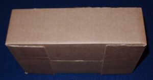 Side of cardboard box