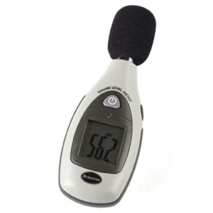 Image shows a Decimeter Handheld Sound Meter